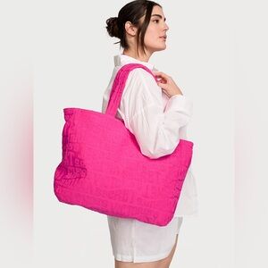 Victoria Secret terry tote
